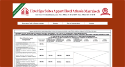 Desktop Screenshot of hotelatlassia.com